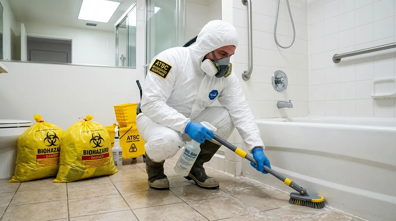 Decontamination equipment deployed for Blood Cleanup in Wells Branch